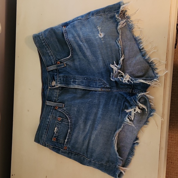 Levi 501 Denim Shorts - Picture 1 of 2